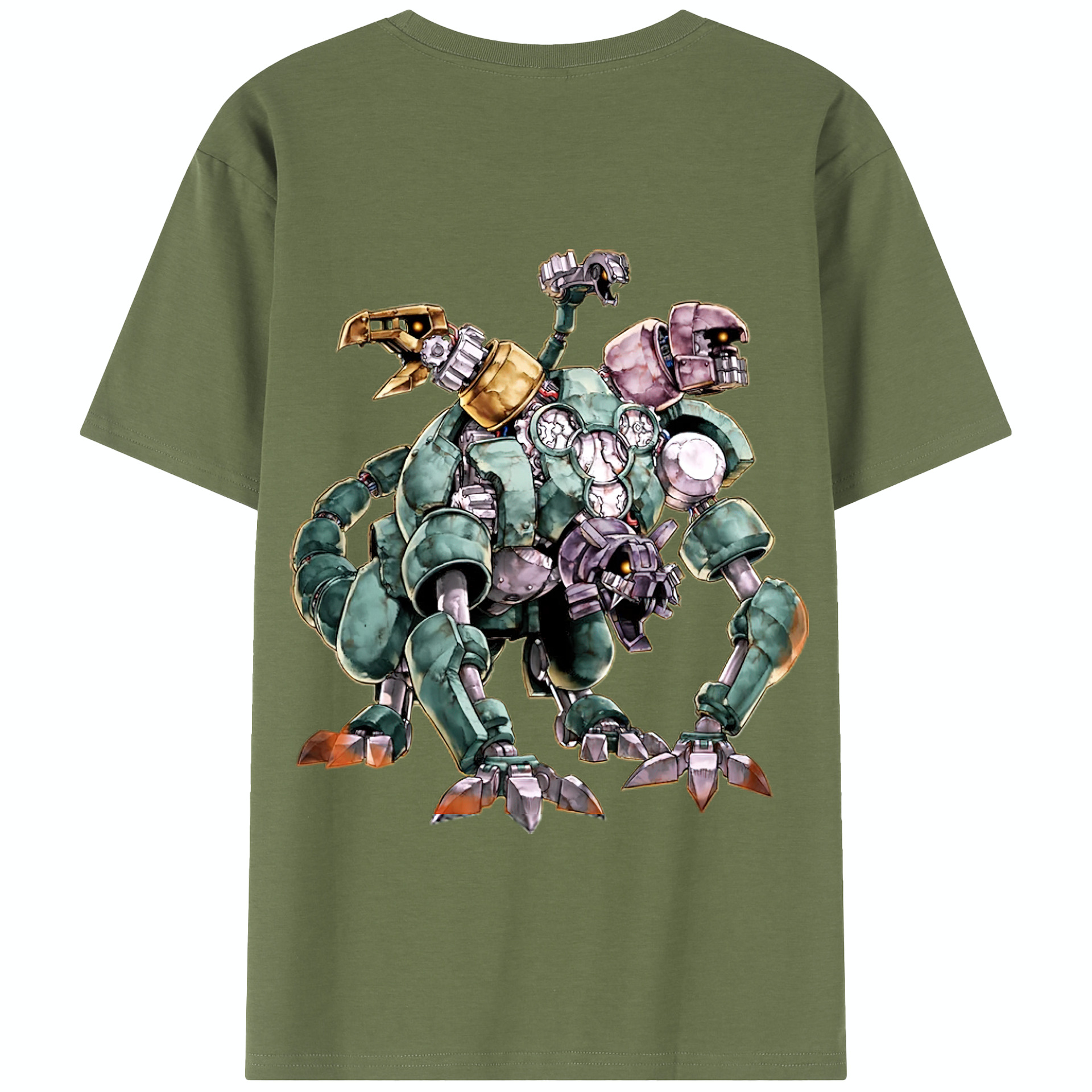 （画像用） 遊☆戯☆王 Yu-Gi-Oh! 綿100％半袖Tシャツ（背面プリント）
